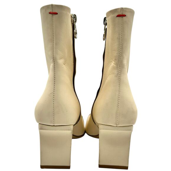 Aeyde Women's Smooth Leather Side Zip Ankle Boots Size EU 36 - US 5.5-6 - Picture 8 of 13